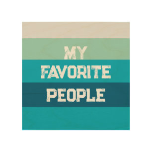 Customizable Words Wood Wall Art
