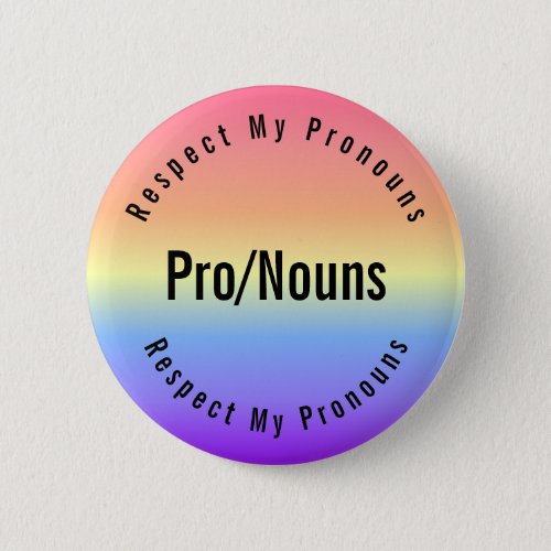 Customizable Xenogender Pronouns Button