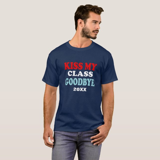 Customizable year Funny Graduation T-Shirt (Front Full)