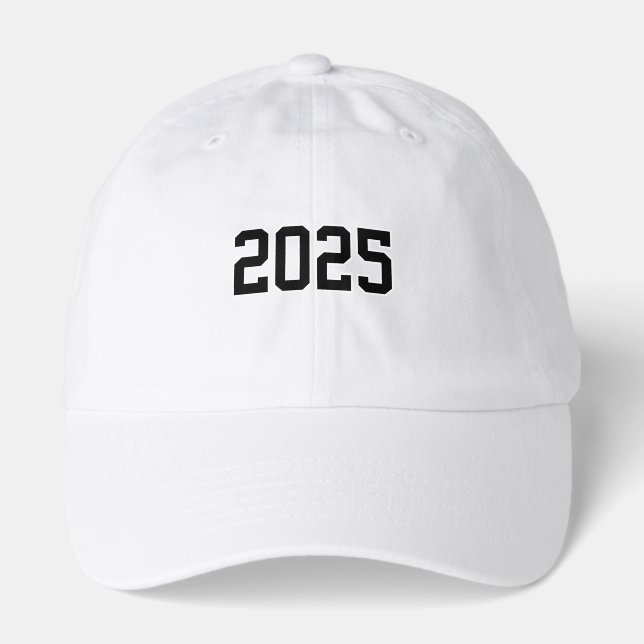 Customizable year of birth hat (Front)