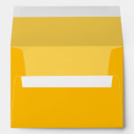 Customizable Yellow Wedding Invitations Envelopes at Zazzle