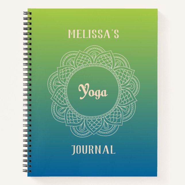 Customizable Yoga Journal (Front)