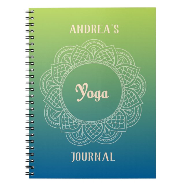Customizable Yoga Journal (Front)