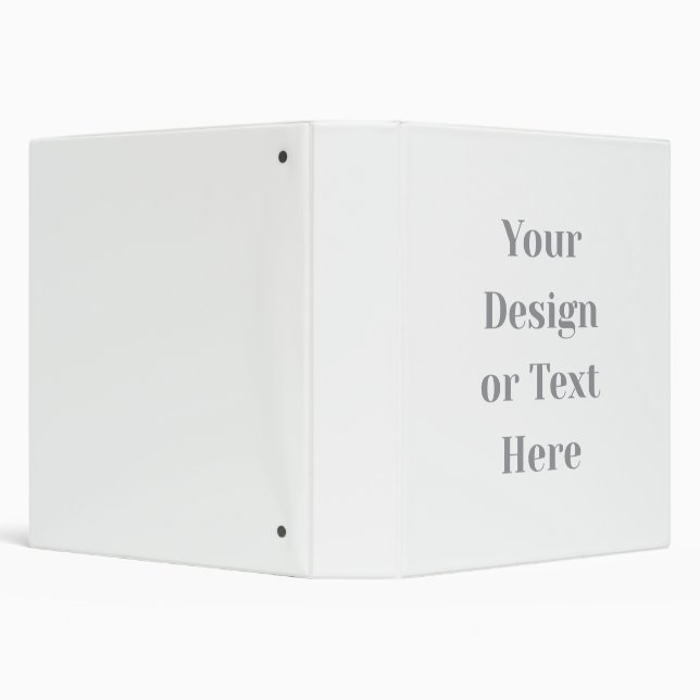 Customizable Your Design or Text Here Personalized 3 Ring Binder (Background)