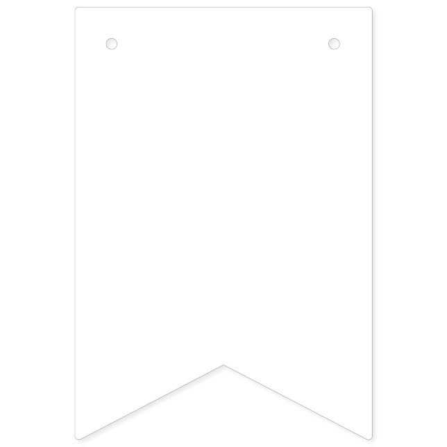 Customizable Your Design or Text Here Personalized Bunting Flags (First Flag)