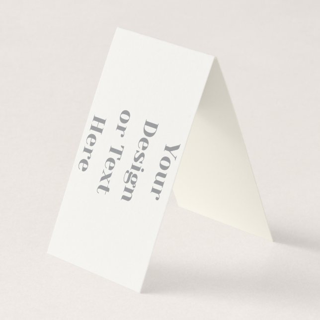 Customizable Your Design or Text Here Personalized Business Card (Front)