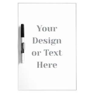 Customizable Your Design or Text Here Personalized Dry Erase Board