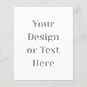 Customizable Your Design or Text Here Personalized Flyer