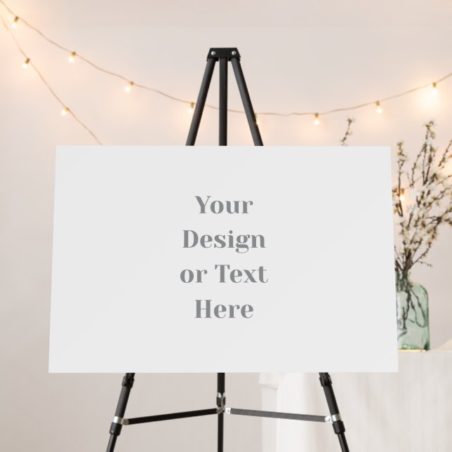 Customizable Your Design or Text Here Personalized Foam Board (In Situ (Stand))