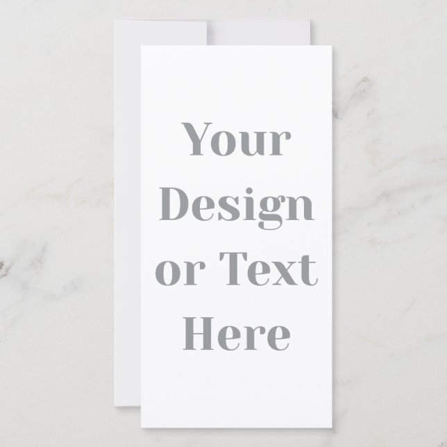 Customizable Your Design or Text Here Personalized Holiday Card (Front)