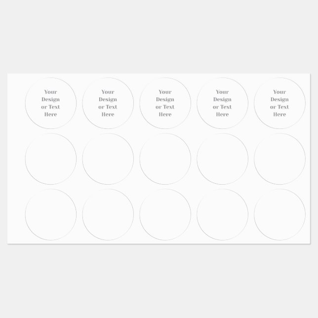 Customizable Your Design or Text Here Personalized Labels (Sheet)