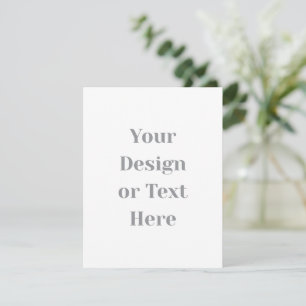 Customizable Your Design or Text Here Personalized RSVP Card