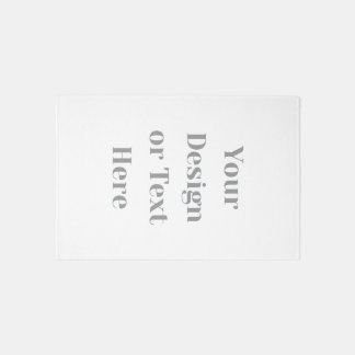 Customizable Your Design or Text Here Personalized Rug