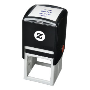 Customizable Your Design or Text Here Personalized Self-inking Stamp