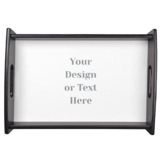 Customizable Your Design or Text Here Personalized Serving Tray