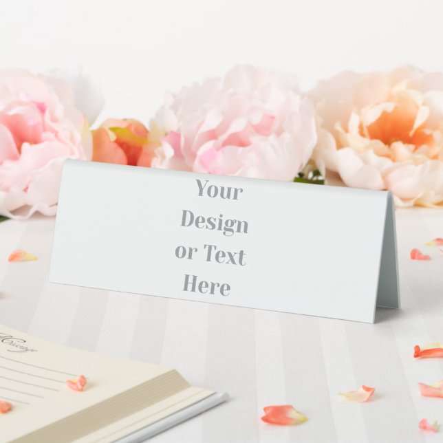 Customizable Your Design or Text Here Personalized Table Tent (In SItu (Wedding))