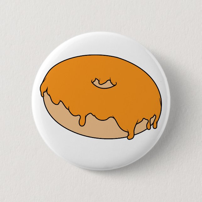Customizable Your Favorite Doughnut Button (Front)