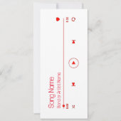 Customizable Your Favorite Music (Front)