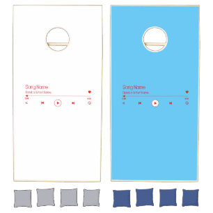 Customizable Your Favorite Music Cornhole Set