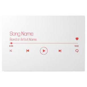 Customizable Your Favorite Music Gallery Wrap
