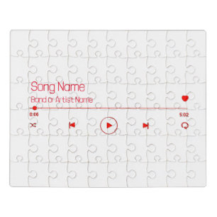 Customizable Your Favorite Music Jigsaw Puzzle