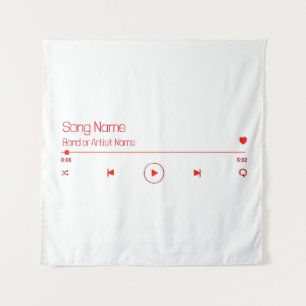 Customizable Your Favorite Music Tapestry