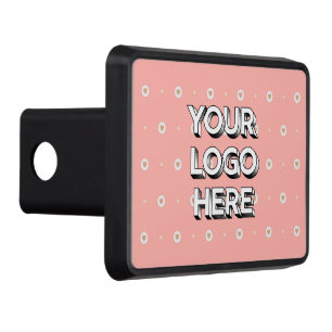 Customizable Your Logo Here Hitch Cover