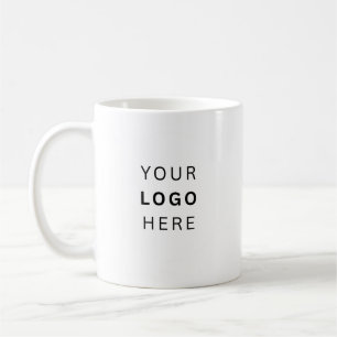 Customizable Your Logo Photo Business Swag Merch Coffee Mug