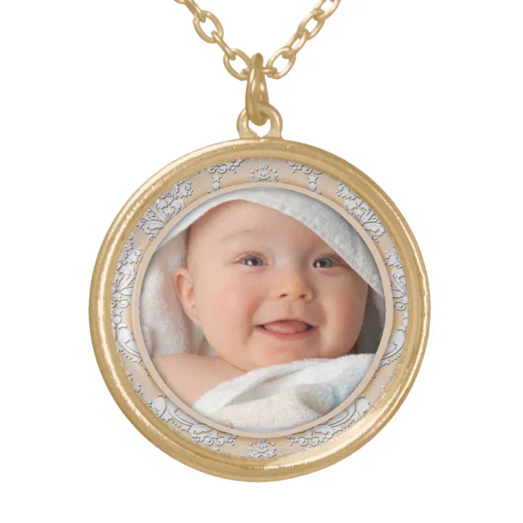 Customizable Your Photo Locket Necklace Zazzle