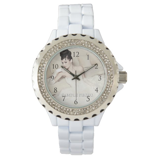 Customizable Your Photo Watch_With Numbers Watch (Front)