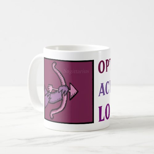 Customizable Zodiac Sign Personality Sagittarius M Coffee Mug