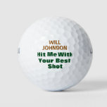 Customization and Personalized Golf Balls You Name