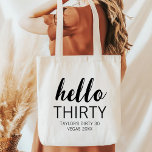 Customize 20th 30th 40th 50th Birthday Group Squad Tote Bag<br><div class="desc">Customize 20th 30th 40th 50th Birthday Group Squad Tote Bag</div>
