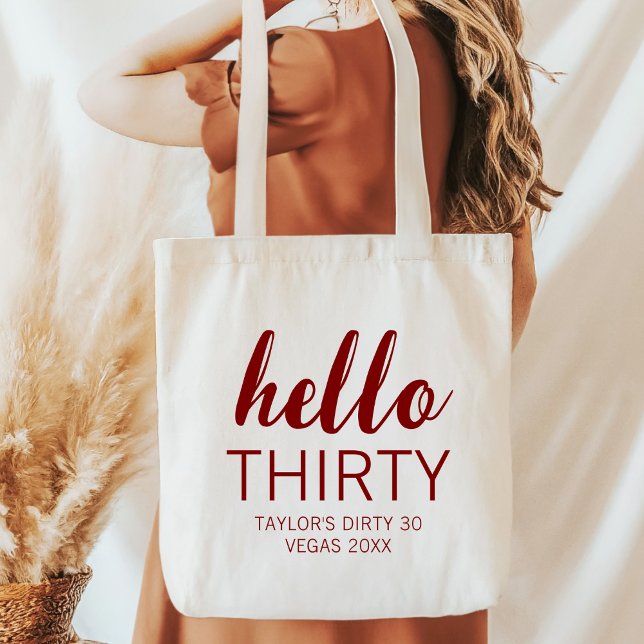 Customize 20th 30th 40th 50th Birthday Group Squad Tote Bag (Creator Uploaded)