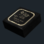 Customize 50th Golden Anniversary  Gift Box<br><div class="desc">50th Golden Anniversary gift box ready for you to personalize. ✔Note: Not all template areas need changed. 📌If you need further customization, please click the "Click to Customize further" or "Customize or Edit Design" button and use our design tool to resize, rotate, change text color, add text and so much...</div>