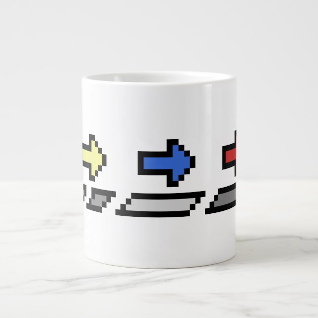 CUSTOMIZE! - 6, 10, or 20 oz. (3 Arrows) Mug (Front)