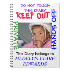 Customize a notebook Diary for your special girl