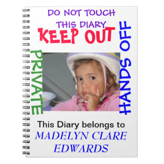 Customize a notebook Diary for your special girl