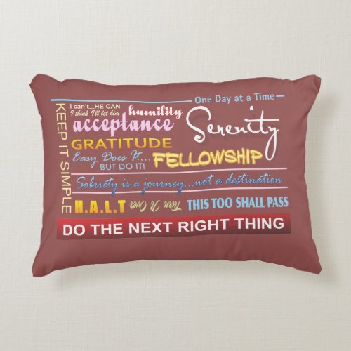 customize aa Slogans v15 pillow