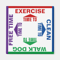 Customize Activities & Chores Magnet