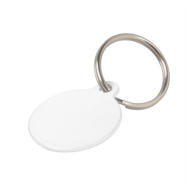 Customize Add Name Photo Artwork Dog Cat Pet Tag (Side)