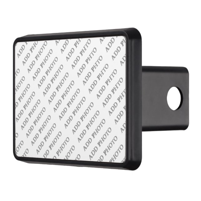 Customize Add Name Photo Artwork Trailer Hitch Cover (Left)