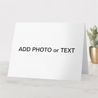 Customize Add Name Photo or Artwork Card