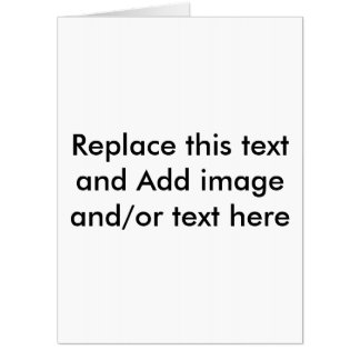 Customize Add Name Photo or Artwork Card