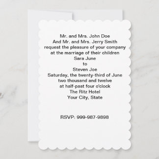 Customize Add Name Photo or Artwork Invitation