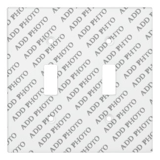 Customize Add Name Photo or Artwork Light Switch Cover