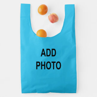Customize Add Name Photo or Artwork Reusable Bag