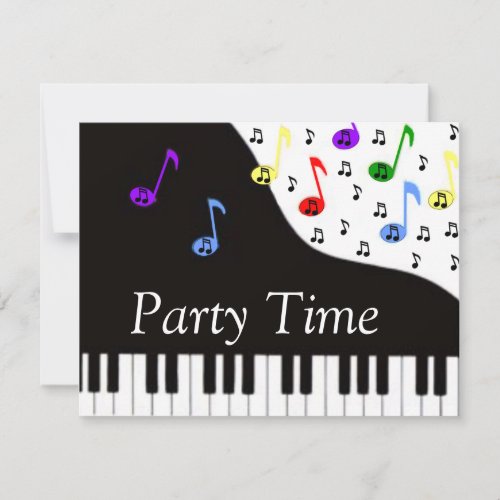 Customize ALL Text (Front &amp; Back) Invitation