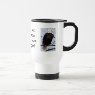 Customize American Bald Eagle Travel/Commuter Mug