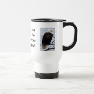 Customize American Bald Eagle Travel/Commuter Mug